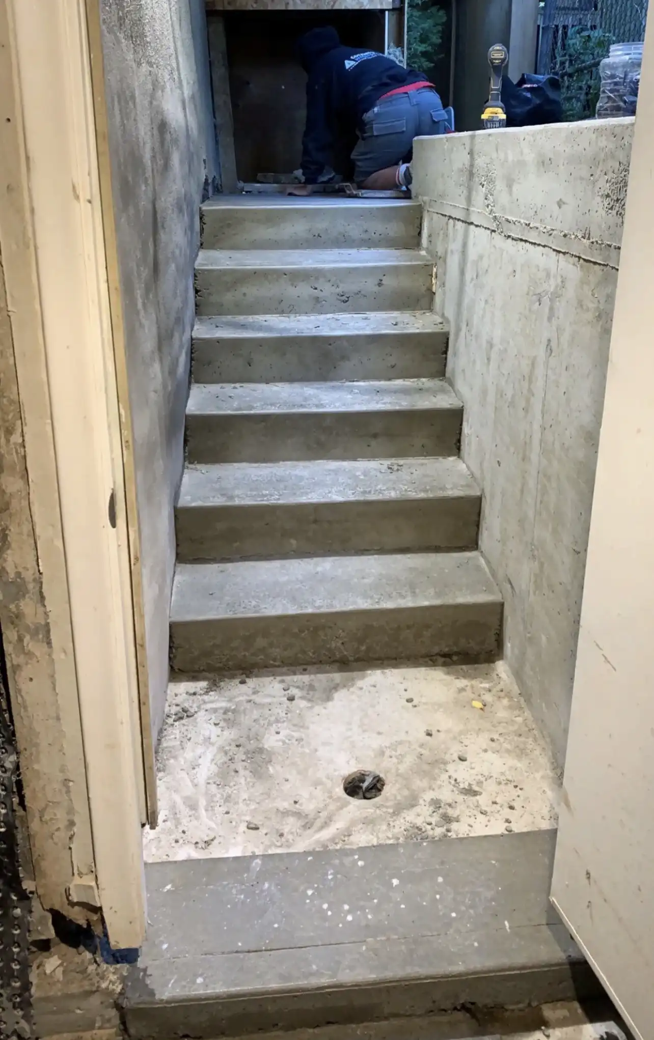 Basement Entrances in progress