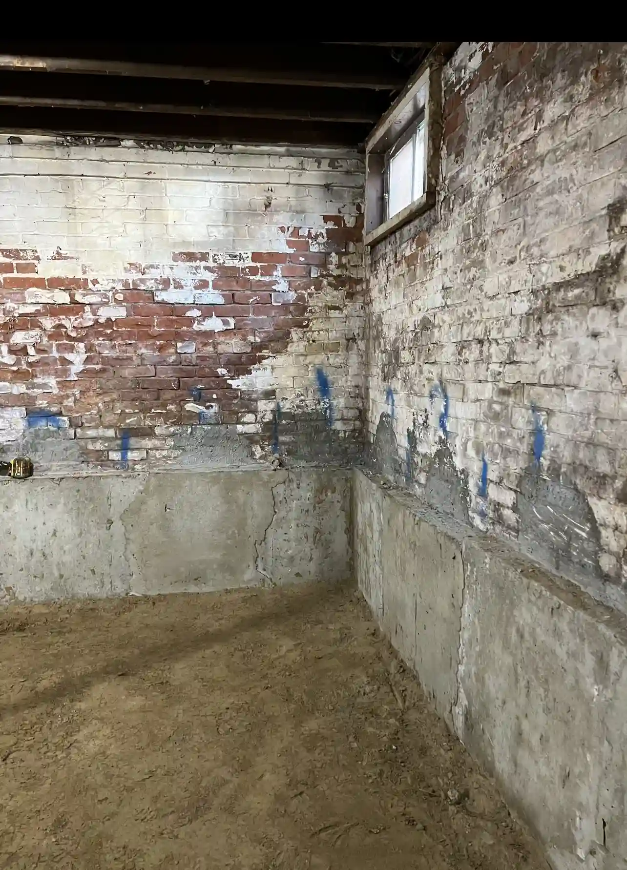 Basement Underpinning in progress