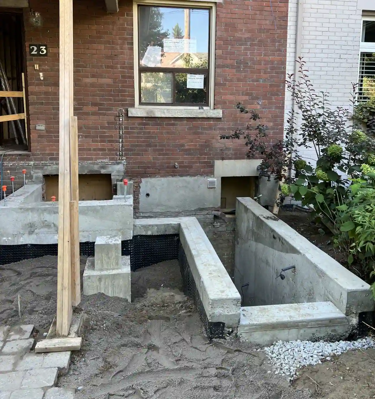 Basement Entrances